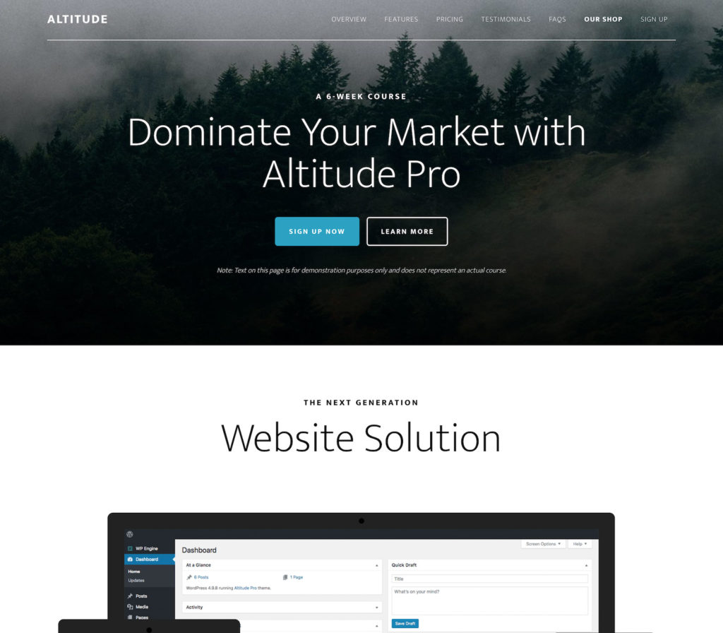 Altitude Pro Theme Package