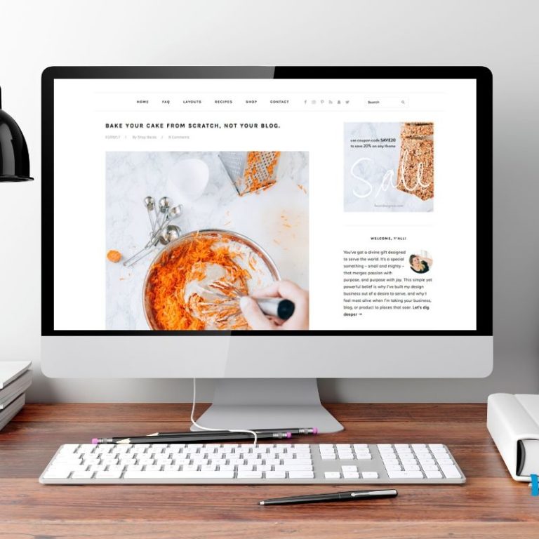 The FOODIE is a complete WordPress Website ready for you to get cooking! If you would like to build your own, we have tutorials on that as well. If you want to leave the techie stuff to us, we put the system together for you. We’ve got the perfect recipe.
