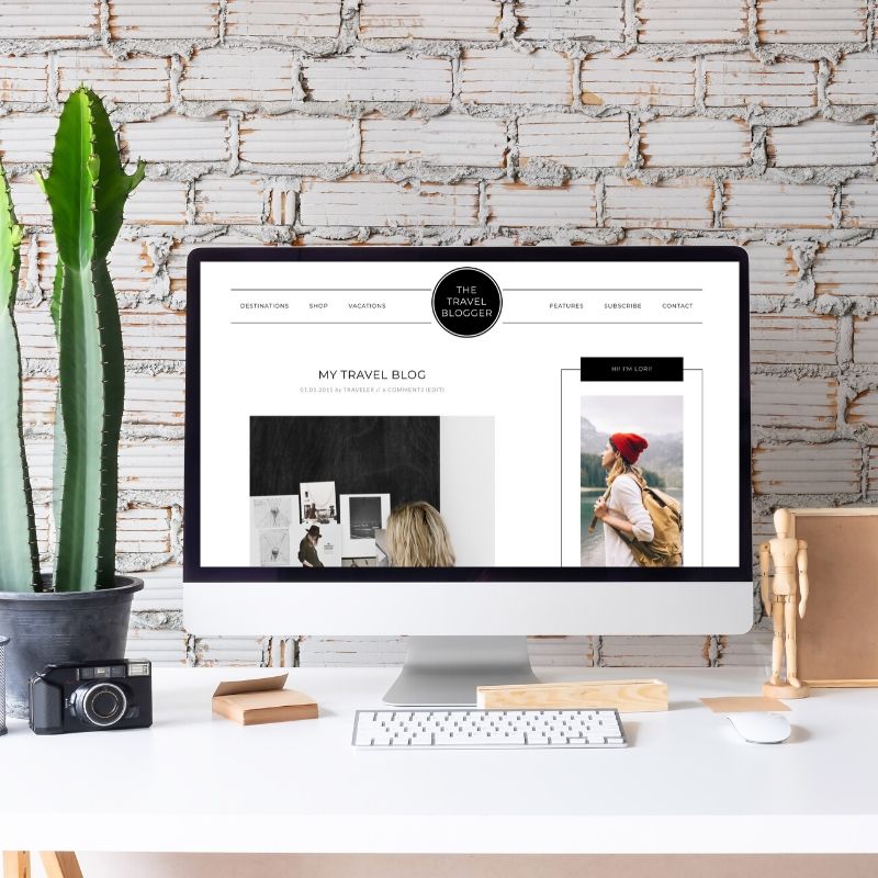 The Travel Blog System is a clean, magazine-style design for WordPress. This could be used for a beauty blog, travel blog, or food blog. It features an SEO friendly design, comprehensive home page, ecommerce component to build a store, testimonials, social sharing tools and more.