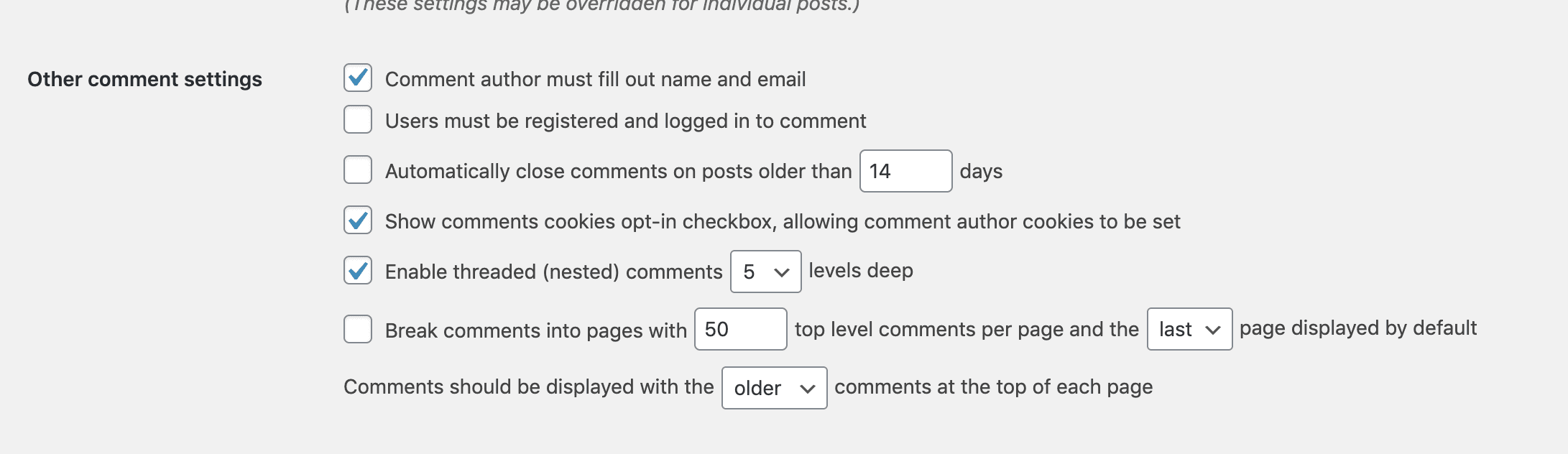 You can Enable Blog Comments in WordPress Settings, Discussion