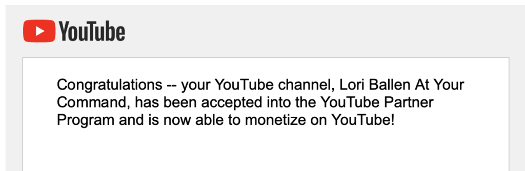 I did it! I reached my goal of qualifying a 2nd Youtube Channel in less than 6 months. What's more, is that I was approved just 24 hours after applying for the Youtube Partner Program - During a Pandemic no less! Here's How I Did it.
