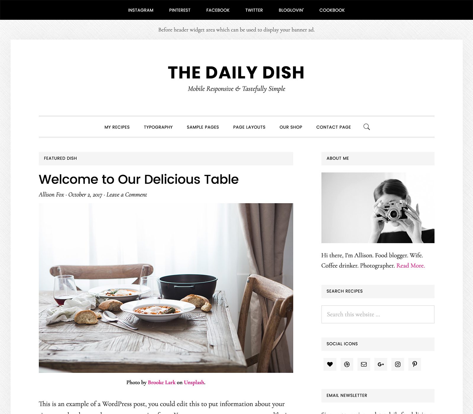 Daily Dish delivers your content as if it’s the most amazing dish at a 4-star restaurant. Your website is the main course and Dialy Dish Pro serves your content in the form of video, images, and words showcasing the most important.