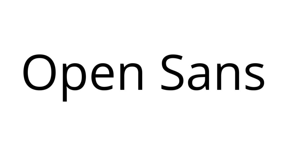 Open Sans is direct, simple, and versatile. It can be used in pretty much all contexts and will not alienate your readers by coming across as too serious. 