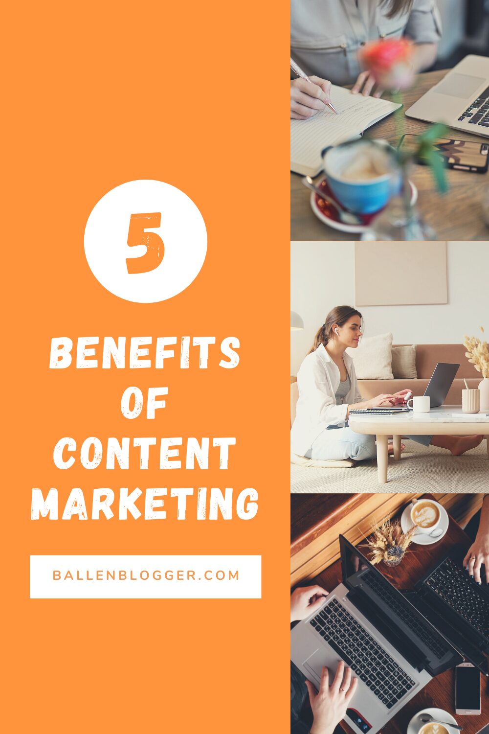 Content marketing is a long-term strategy that takes time to see results. But these benefits are worth it because they make your brand stronger and more attractive to customers. 
