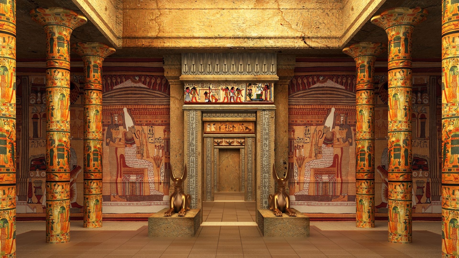 Combining the real-world mechanics of escape rooms, puzzles, and popular problem-solving challenges into a 100% digital environment, Murder in Ancient Egypt is a polished and fined tuned experience great for entire teams to get in on.