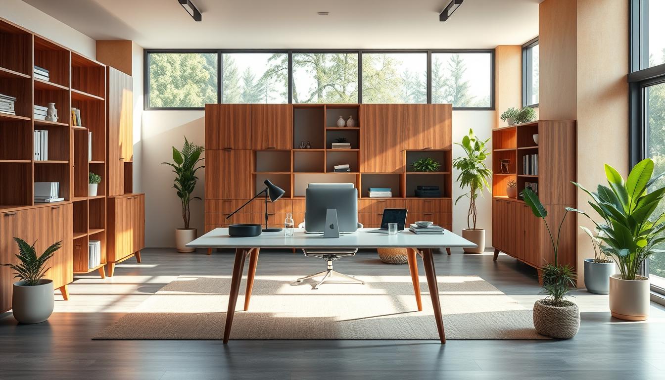 Stylish Mid Century Modern Office Designs – Ballen Blogger