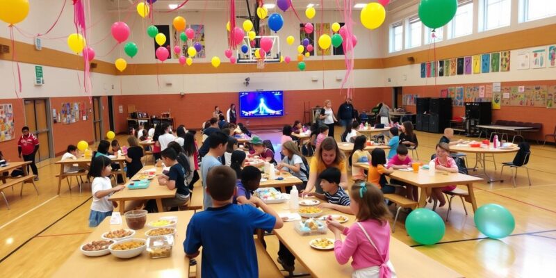 End of year school party ideas