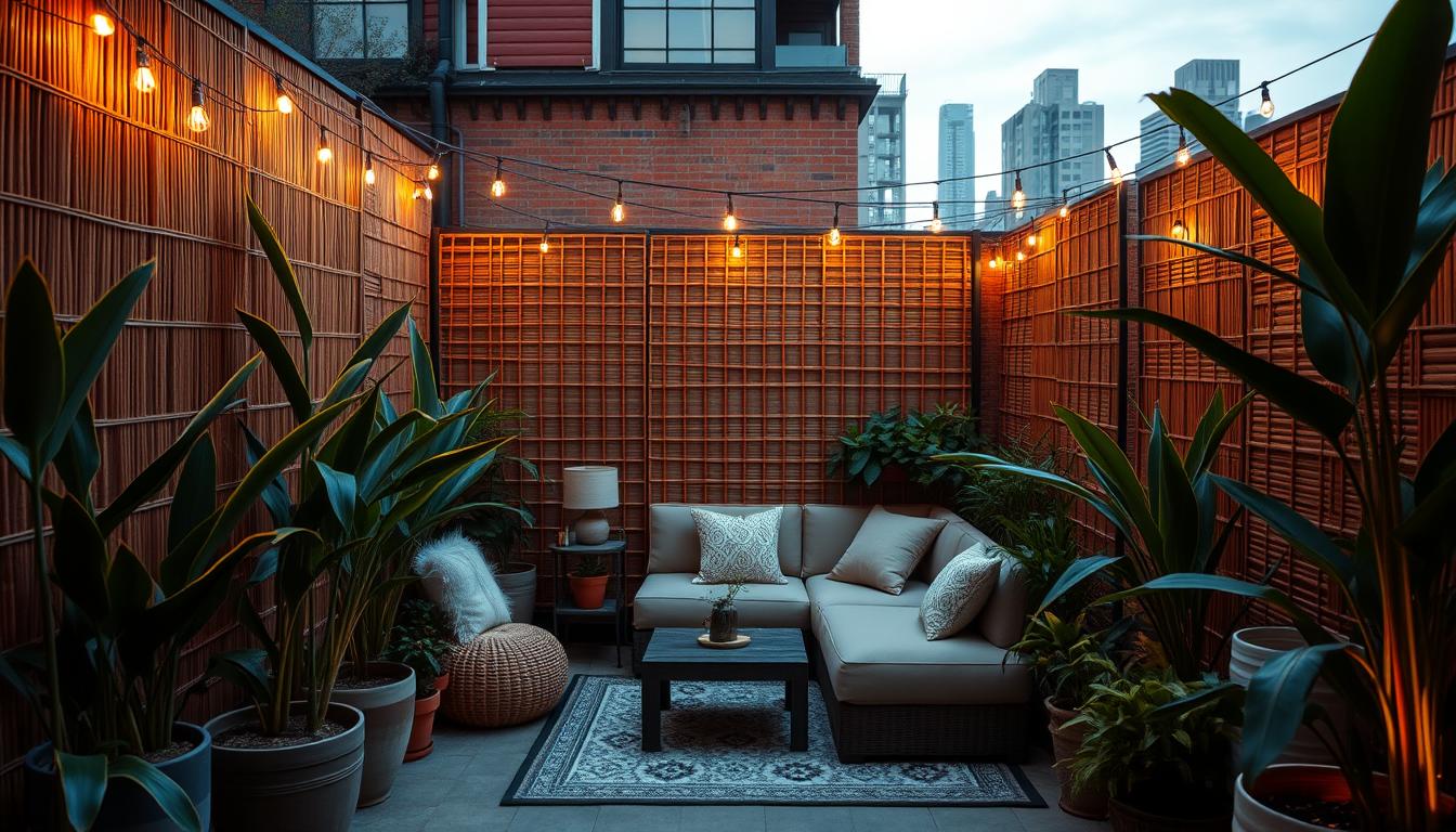 Stunning Apartment Patio Privacy Ideas Photos