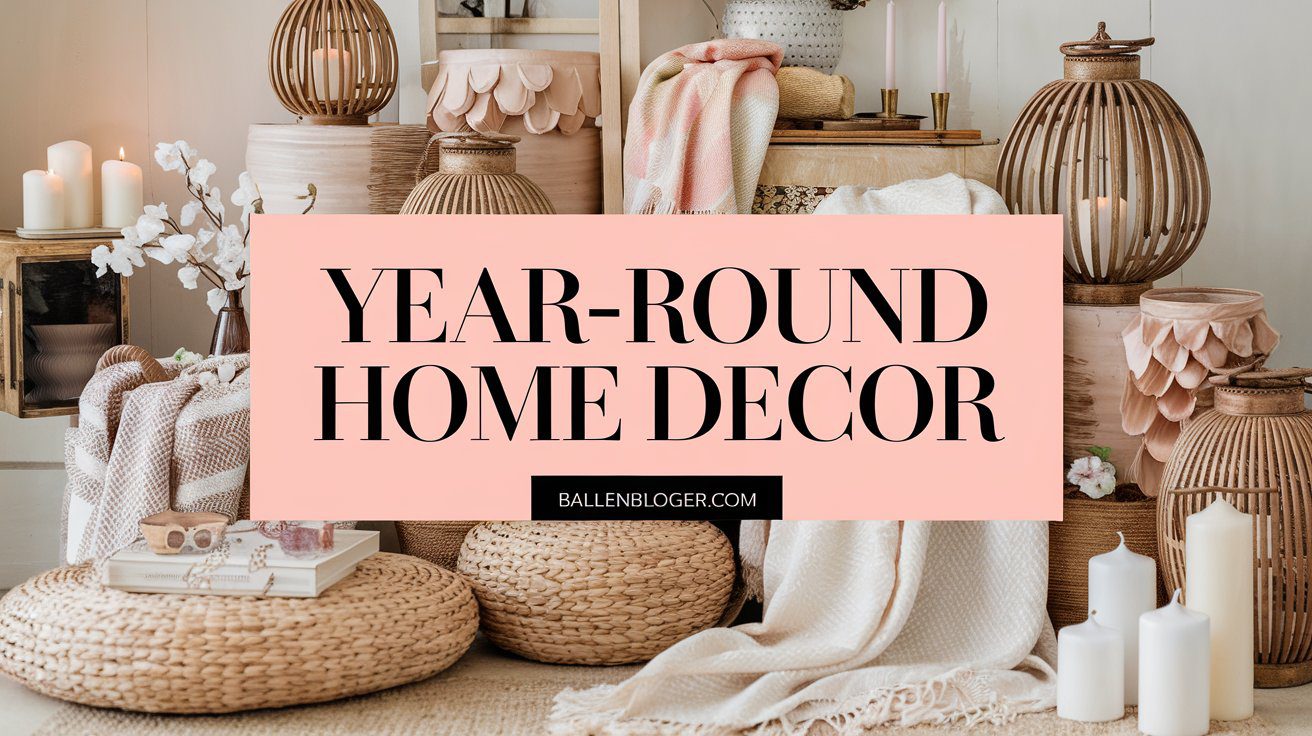 Year-Round Home Decor: How to Make Your Space Shine in Every Season
