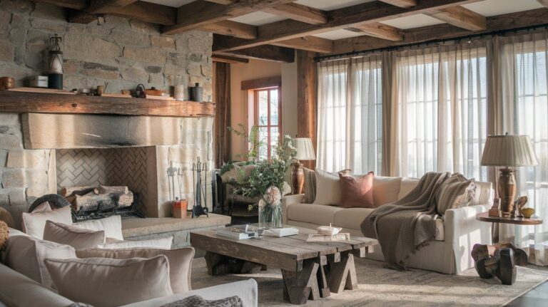 Picture of 30 Cozy Rustic Living Room Designs – Ballen Blogger