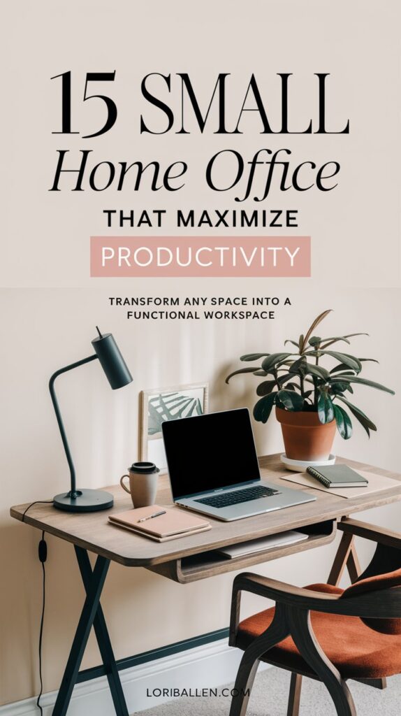 15 Small Home Office Ideas That Maximize Productivity – Ballen Blogger