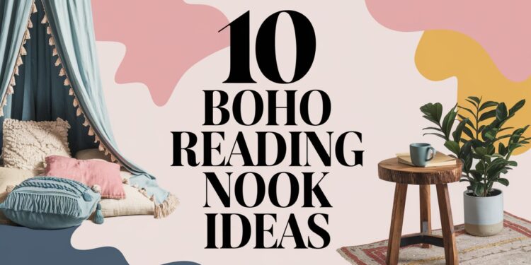 10 Boho Reading Nook Ideas for the Coziest Escape