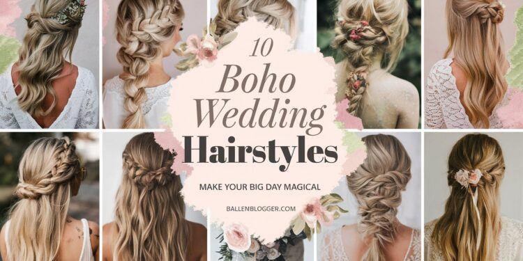 10 Boho Wedding Hairstyles to Make Your Big Day Magical
