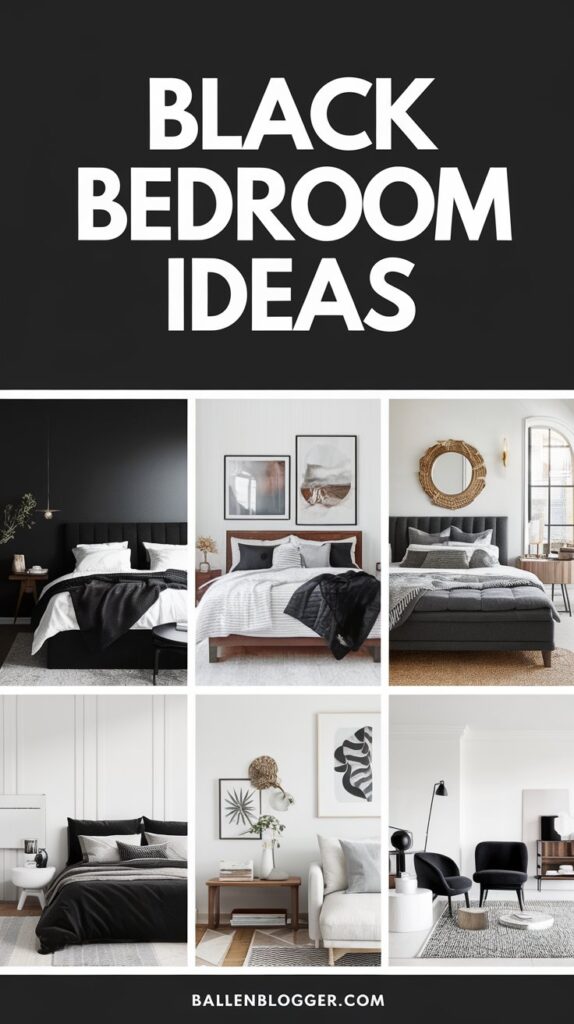 5 Black Bedroom Ideas for a Bold and Sophisticated Look – Ballen Blogger