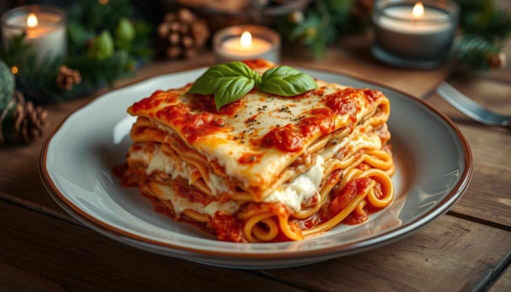 Italian lasagna Italian lasagna