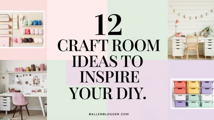 From vintage chic to boho vibes, these 12 craft room ideas show how to combine style and function seamlessly.