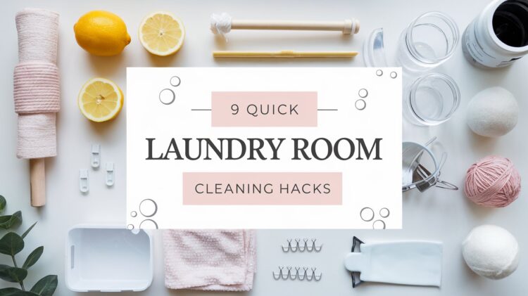 Transform your laundry room with these 9 simple hacks! From DIY dryer vent brushes to essential oil dryer balls, discover clever tips to keep your space fresh, organized, and inviting. Say goodbye to clutter and hello to a clean, happy laundry day!