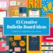 Discover a vibrant collage of creative bulletin board ideas perfect for both home and classroom settings. Featuring designs inspired by nature, abstract patterns, and motivational quotes, this collection aims to inspire and organize your space. Dive into 15 Creative Bulletin Board Ideas to transform your environment with style and purpose.