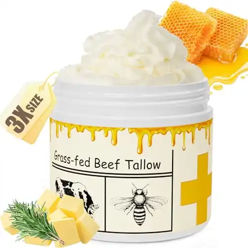 Beef Tallow and Honey Organic Face Cream