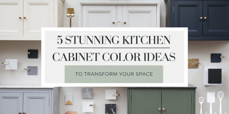 Transform your kitchen with these 5 stunning cabinet color ideas! From soothing creams and grays to vibrant greens and deep blues, these hues promise to invigorate your space. Explore the perfect palette for a stylish update that combines elegance with creativity.