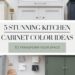 Transform your kitchen with these 5 stunning cabinet color ideas! From soothing creams and grays to vibrant greens and deep blues, these hues promise to invigorate your space. Explore the perfect palette for a stylish update that combines elegance with creativity.