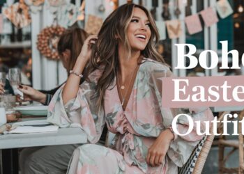 Embrace the spirit of a relaxed and festive Easter with boho chic style. Picture yourself in a floral boho dress, sharing smiles and conversations at an outdoor dining table, surrounded by others enjoying the joyful celebration. Discover inspiring Boho Easter outfit ideas that perfectly capture this breezy ambiance.