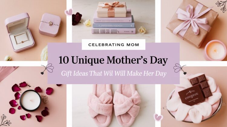 Looking for the perfect Mothers Day gift? Discover our top picks that are sure to make her smile. From elegant jewelry boxes and stacked books to luxurious bath products and fuzzy slippers, weve curated a list of 10 unique gift ideas that promise to turn her day into a memorable celebration.