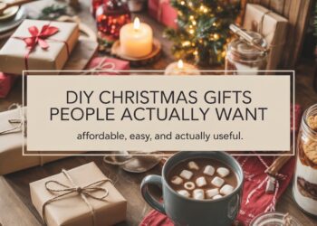 DIY Christmas Gift Ideas: Easy, Affordable, and Useful Presents Everyone Will Love – Festive Inspiration for Holiday Gifting.