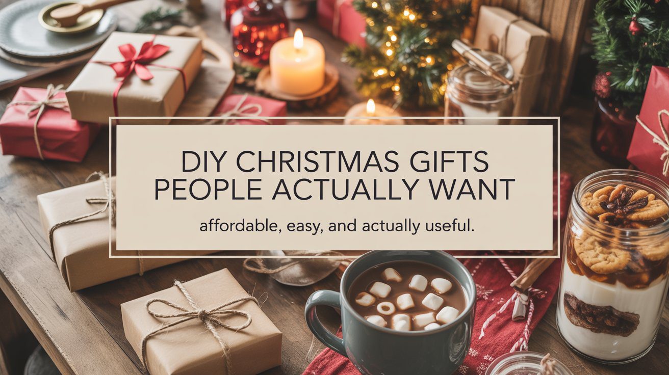 DIY Christmas Gift Ideas: Easy, Affordable, and Useful Presents Everyone Will Love – Festive Inspiration for Holiday Gifting.