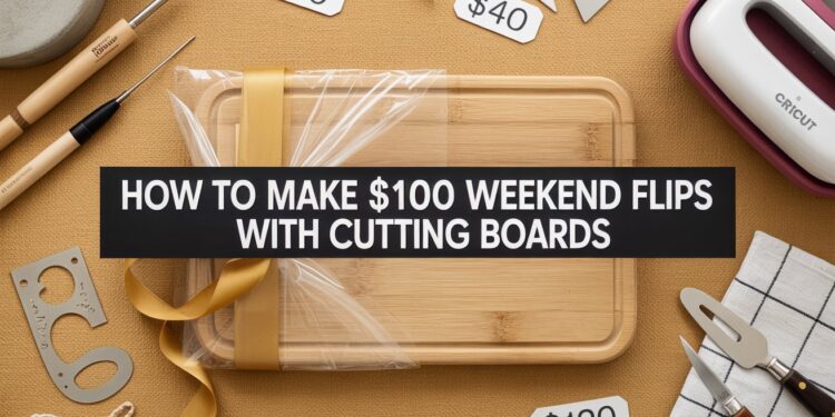 DIY Cutting Board Flipping Ideas: How to Make $100 on Weekend Wood Projects – Profitable Side Hustle Craft Tips.