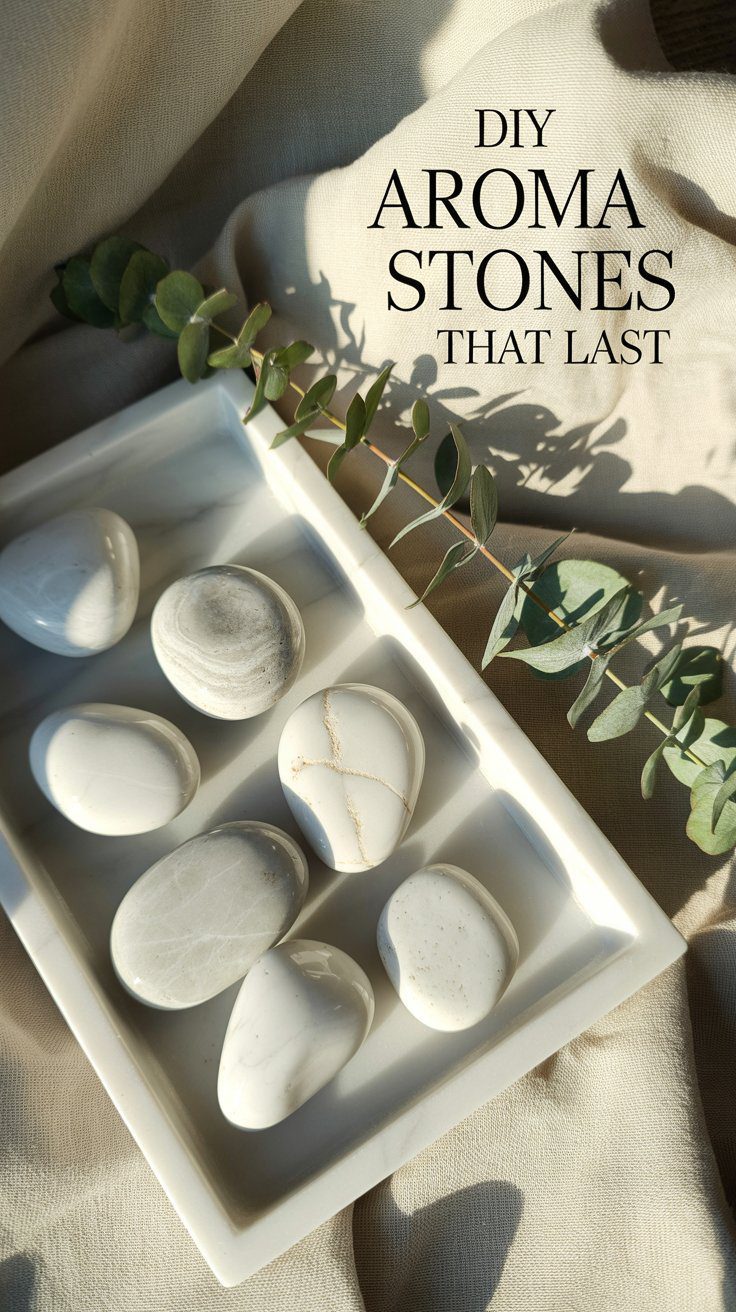DIY Aroma Stones Tutorial: Long-Lasting Homemade Scented Decor Ideas for Home & Gifts – Easy DIY Craft Project Guide.
