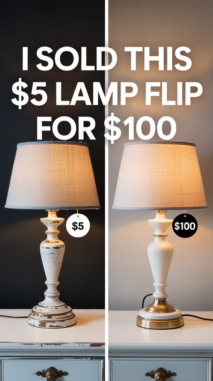 Write a listing that highlights what makes it unique: “Upcycled stone-texture lamp made from a thrifted ceramic vase.” Price between $85 and $125 depending on size and detail.