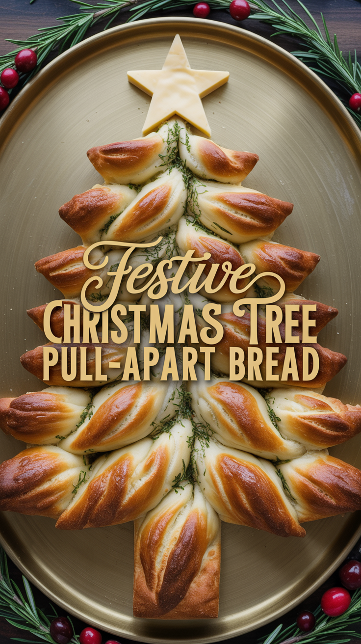 This Festive Christmas Tree Pull-Apart Bread is the perfect centerpiece for your holiday gatherings. Not only does it look stunning, but it also tastes amazing. Fluffy dough, infused with fresh rosemary and garlic butter, is baked into a beautiful tree shape, making it the perfect shareable treat for family and friends. With an optional cheese star on top, it’s both fun and flavorful. Whether you're hosting a Christmas party or just want a cozy snack, this bread will be the highlight of your holiday spread!