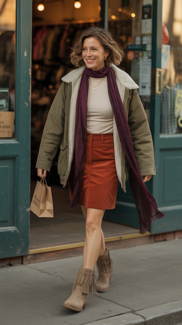 The reality is that the new winter boho palette is incredibly rich, moody, and romantic. It’s less about pale neutrals and more about deep, saturated earth tones. Think of colors like deep burgundy and plum, forest and olive greens, rich chocolate browns, and spicy rust or burnt orange. 