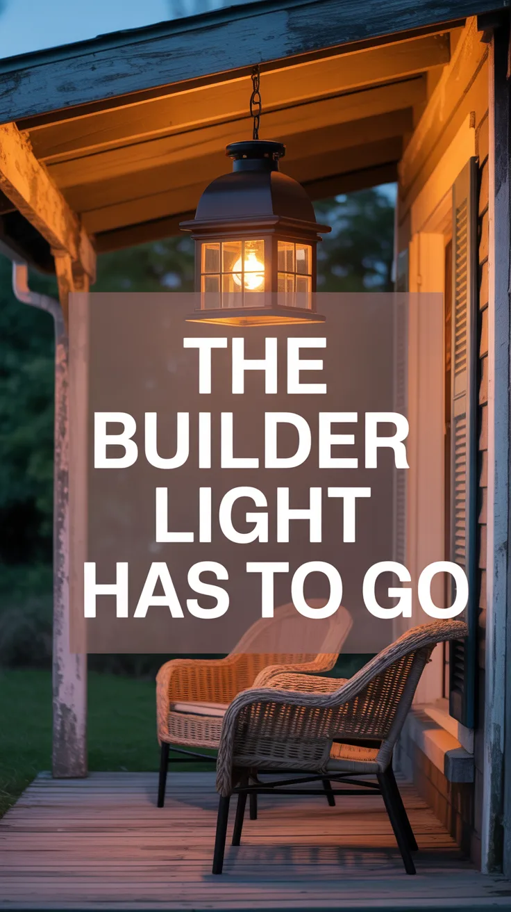 The moment this lantern goes up and you turn it on at dusk with a warm bulb inside, you will understand why the original fixture was never enough. Seeded glass at night is a completely different quality of light than clear glass or a bare bulb.