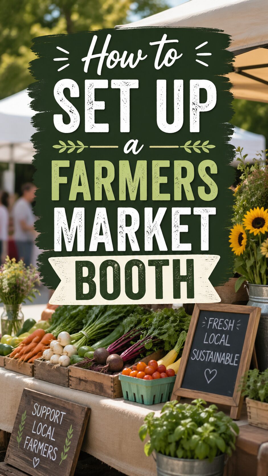 Most farmers market vendors lose customers before they say a single word. Here's the booth setup strategy that stops foot traffic cold — and keeps people buying all day long.