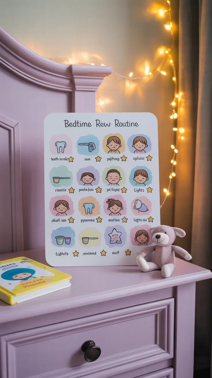 toddler bedtime routine reward chart – Ballen Blogger